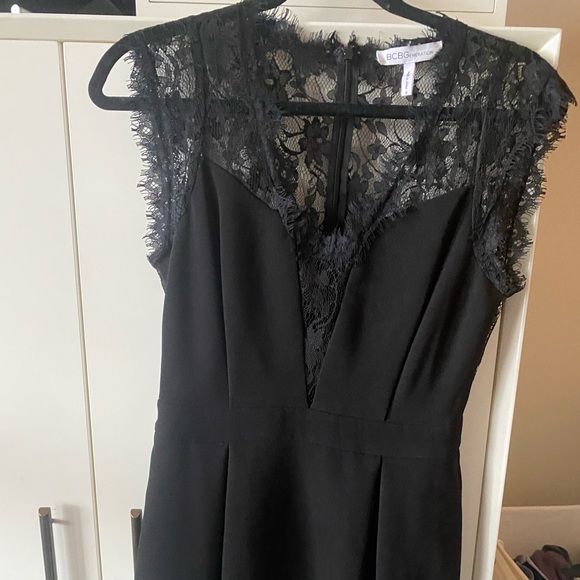 BCBG black lace dress - Picture 2 of 3